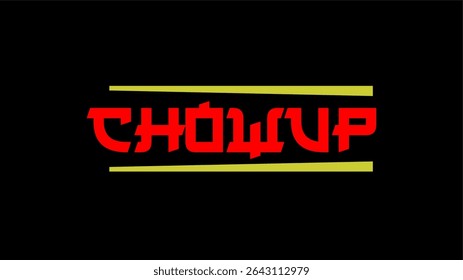 ChowUp Restaurant Logo Vector Artworks