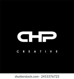 CHP Letter Initial Logo Design Template Vector Illustration