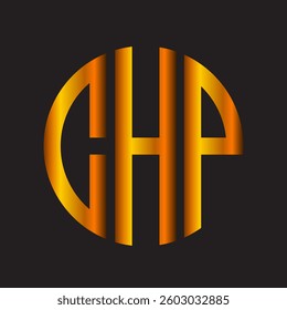   CHP modern elegance and creative logo design .CHP luxurious alphabet design . CHP letter initial logo design.
