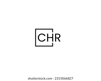 CHR Letter Initial Logo Design Vector Illustration