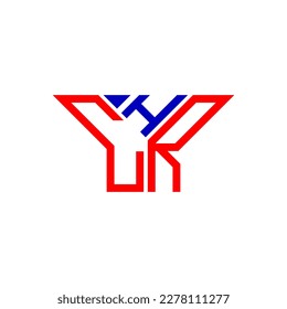 Logo de la carta de CHR diseño creativo con gráfico vectorial, logotipo simple y moderno de CHR.
