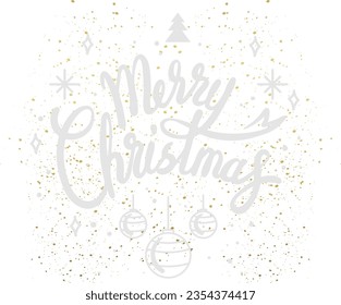 Chrirstmas Happy Vector T-Shirt Design