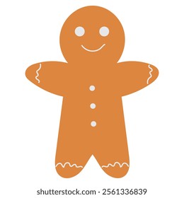  chrismas cute cookie ginger man biscuit