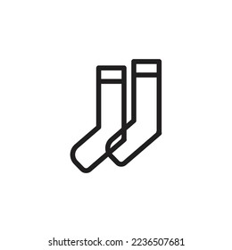 chrismas sock design, icon vector illustration on white background.