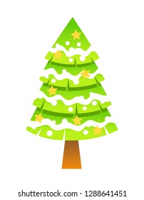 chrismas tree celebration new year