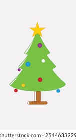 Weihnachtsbaum für Geschenkkarte