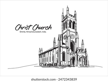 Christ Church in Shimla is the second oldest church in North India