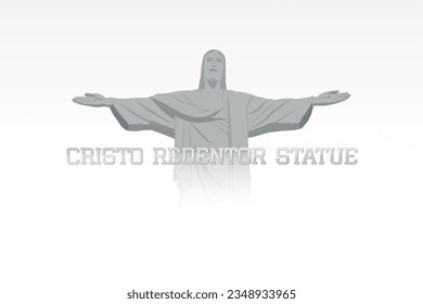 Christ the Redeemer of Rio de Janeiro, Brazil svg