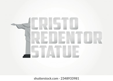 Christ the Redeemer of Rio de Janeiro, Brazil svg