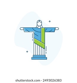 Icono del Vector Cristo Redentor