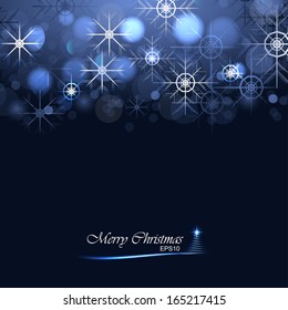 Christams background. Vector illustration.