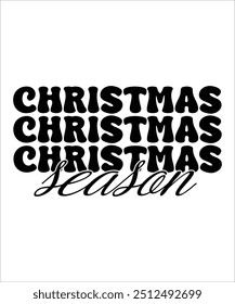 NAVIDAD TEMPORADA retro groovy Navidades onduladas, Días festivos Diseños EPS, Feliz Navidades EPS, Transferencia de Calor, Hacer Camisetas, proyectos de bricolaje, Árboles, cricut