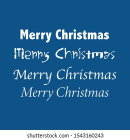 Christams wordings for illustration and drawing material