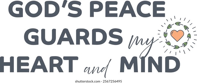 Christian Affirmation for print or use as poster, card, flyer or T Shirt