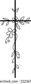 Christian art for print or use as poster, card, flyer, Tattoo or T Shirt
