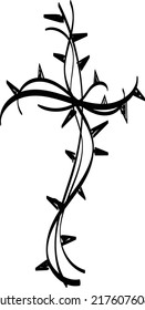 Christian Art. Christian symbol for print or use as poster, card, flyer Tattoo or T Shirt