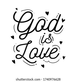 Christian bible verse”God is love”