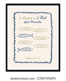 Christian bible Elements Collection, Christian Line Symbols Sketch, Religion Hand Drawn Art, Biblical symbols doodle posters