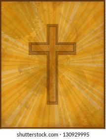 Christian catholic ancient grunge background