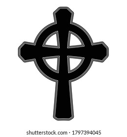 cross icon black