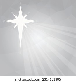 A Christian Christmas background featuring the nativity and room for adding text.