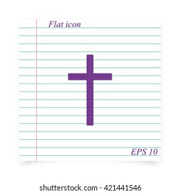 Christian cross.