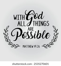 Christian Cross Above Abyss Icon, Salvation Path, Problem Solution, Bible Words Genesis To Revelation, Faith Over Fear, He Is Risen, GOD is Good, Vector Illustration Ready for Print