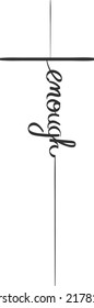Christian Cross. Christian Art for print or use as poster, card, flyer, Tattoo or T Shirt
