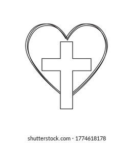 11,807 Cross Heart Jesus Images, Stock Photos & Vectors | Shutterstock