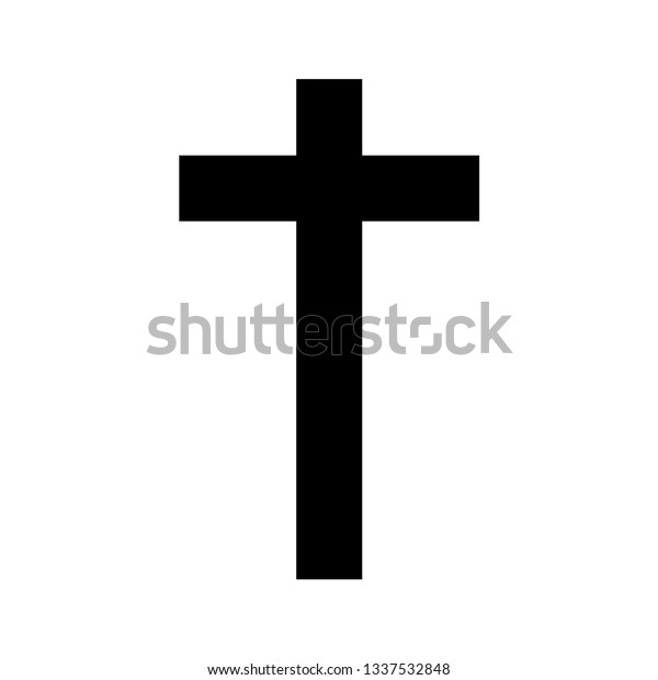 Christian Cross Icon Stock Vector (Royalty Free) 1337532848 | Shutterstock