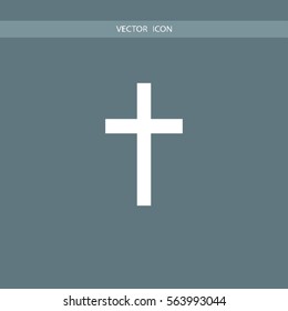 christian cross icon illustration vector, can be used for web and design.


