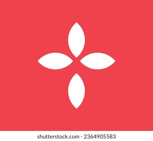 Plantilla de diseño de logotipo de cruces cristianas
