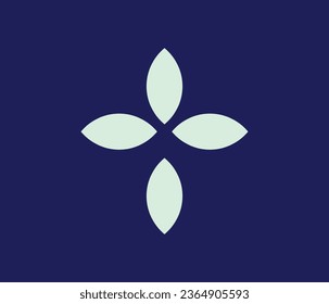 Designvorlage für Christian Cross Leaf-Logos