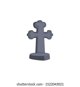 christian cross on white background vector illustration design