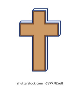 Christian cross symbol