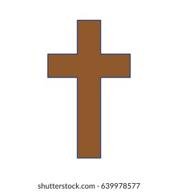 Christian cross symbol