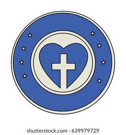 Christian cross symbol