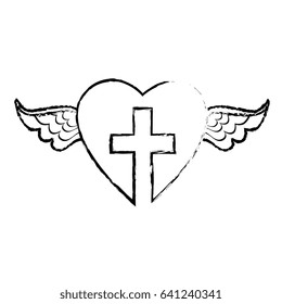 Christian cross symbol