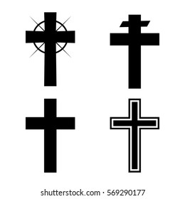 Christian cross variations