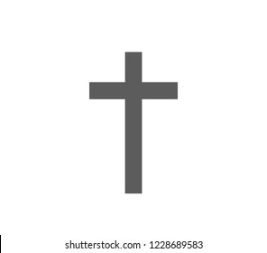 Christian cross vector illustration. Vector christian cross. 