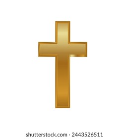 Christian cross - vector image