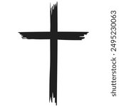 Christian cross vector set collection. Religious cross bundle, Jesus Cross, old Christian cross