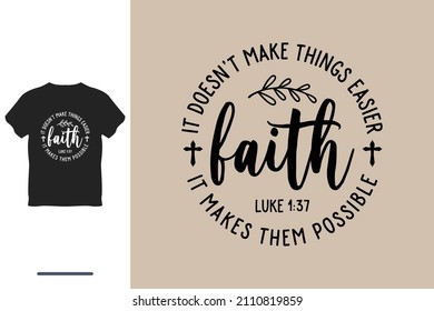 Christian faith t shirt