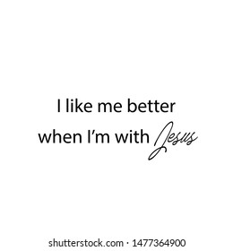 Christian faith, typography for print or use as poster, card , flyer or T shirt