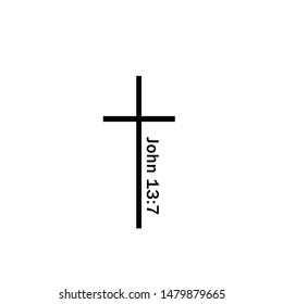 Christian faith, typography for print or use as poster, card, flyer, T shirt or Tattoo