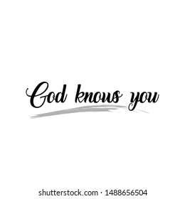 Christian faith, typography for print or use as poster, card, flyer or T shirt