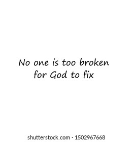 Christian faith, typography for print or use as poster, card, flyer or T shirt