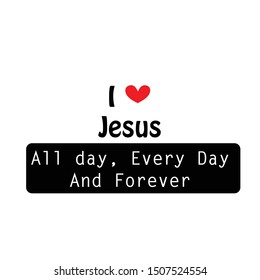 Christian faith, typography for print or use as poster, card, flyer or T shirt