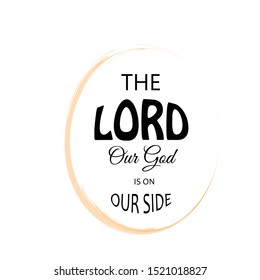 Christian faith, typography for print or use as poster, card,  flyer or T shirt