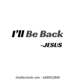 Christian faith, typography for print or use as poster, card, flyer or T shirt